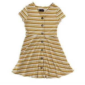 Vintage striped mini dress